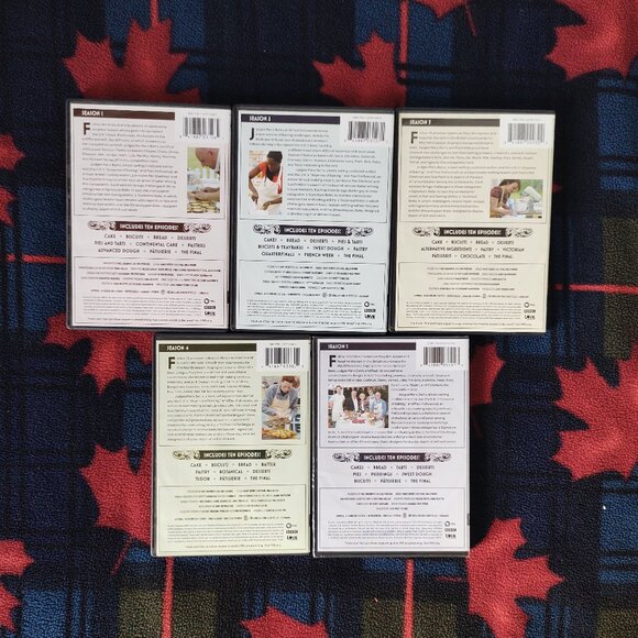 The Great British Baking Show - Seasons 1-5 DVD set - Picture 2 of 4